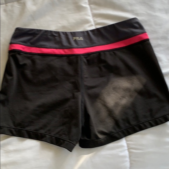 FILA speed shorts pink and black size S - Picture 2 of 7